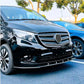Mercedes V Class W447 Front Splitter Spoiler 14-22 ABS Gloss Black