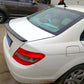 Mercedes C Class W204 Rear Boot Spoiler Wing Body Kit ABS Gloss Black