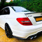 Mercedes C Class W204 Rear Boot Spoiler Wing Body Kit ABS Gloss Black