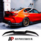 BMW 3 Series M3 G20 G80 Rear Spoiler V Style 2018-2024 ABS Gloss Black