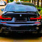 BMW 3 Series M3 G20 G80 Rear Spoiler V Style 2018-2024 ABS Gloss Black