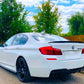 BMW 5 Series F10 F11 Rear Valance Diffuser 10-17 ABS Gloss Black