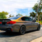 BMW 5 Series G30 Rear Valance Diffuser 2018-2024 ABS Gloss Black