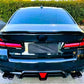 BMW 5 Series G30 Rear Valance Diffuser W/LED 18-20 ABS Gloss Black