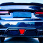 BMW 5 Series G30 Rear Valance Diffuser W/LED 18-20 ABS Gloss Black