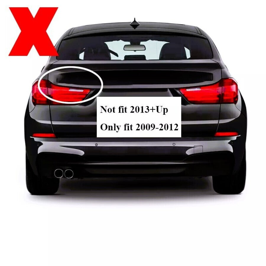 BMW 5 Series GT F07 Rear MP Boot Spoiler 2010-2012 ABS Gloss Black