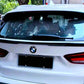BMW X1 F48 X1M Rear Mid Wing Spoiler M Sport 15-22 ABS Gloss Black