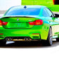 BMW M4 F82 F83 Rear M4 Style Boot Spoiler Wing 14-20 ABS Gloss Black