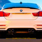 BMW M4 F82 F83 Rear M4 Style Boot Spoiler Wing 14-20 ABS Gloss Black