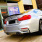 BMW M4 F82 F83 Rear M4 Style Boot Spoiler Wing 14-20 ABS Gloss Black