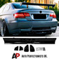 BMW M2 M3 M4 E90 F80 F82 GTS Style Rear Boot Spoiler ABS Gloss Black
