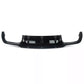 Mercedes C Class C63 AMG Rear Diffuser Valance 2011-15 ABS Gloss Black
