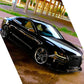 Audi A5 B8 Prefacelift Front Splitter Spoiler 2007-11 ABS Gloss Black
