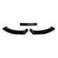 Audi A5 B8 Prefacelift Front Splitter Spoiler 2007-11 ABS Gloss Black