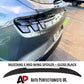 Ford Mustang Mach E Rear M4 Boot Spoiler Wing 2020-24 ABS Gloss Black