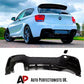 BMW 1 Series F20 PRE-LCI Rear Diffuser Lip Bumper ABS Gloss Black