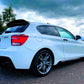 BMW 1 Series F20 PRE-LCI Rear Diffuser Lip Bumper ABS Gloss Black