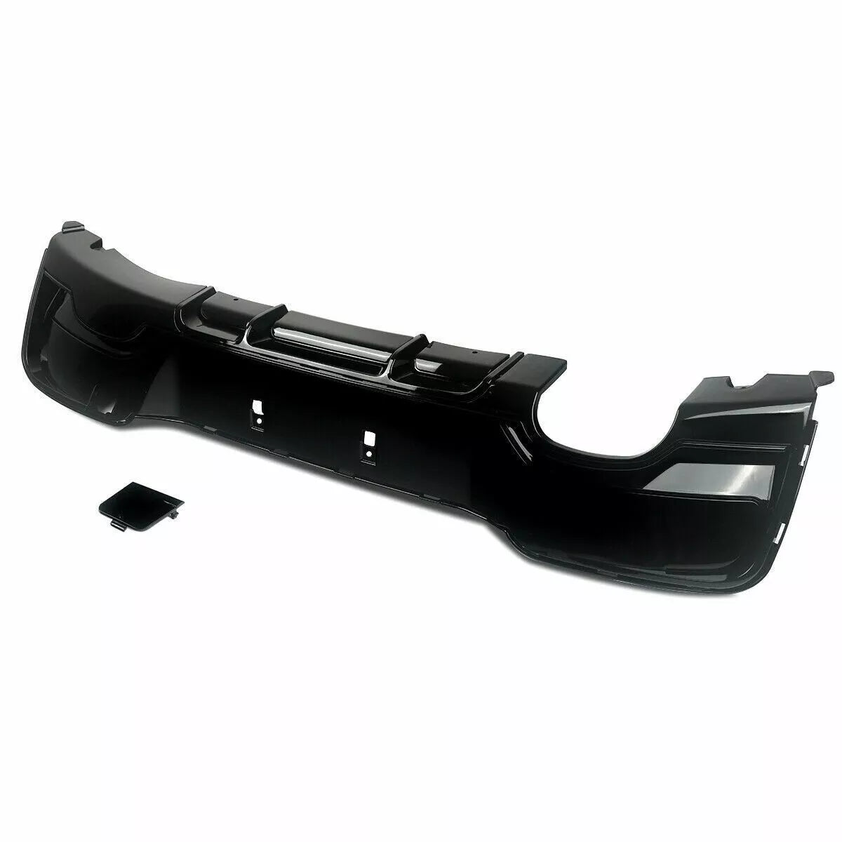 BMW 1 Series F20 PRE-LCI Rear Diffuser Lip Bumper ABS Gloss Black