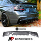 BMW 2 Series F22 F23 Rear Diffuser Valance 13-21 ABS Carbon Fibre