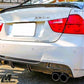 BMW 3 Series E90 E91 Rear Valance Diffuser 04-13 ABS Gloss Black