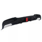 BMW 3 Series E90 E91 Rear Valance Diffuser 04-13 W/LED ABS Gloss Black