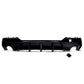BMW 4 Series G22 G23 Rear Diffuser Valance W/LED ABS Gloss Black
