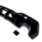 BMW 4 Series G22 G23 Rear Diffuser Valance W/LED ABS Gloss Black