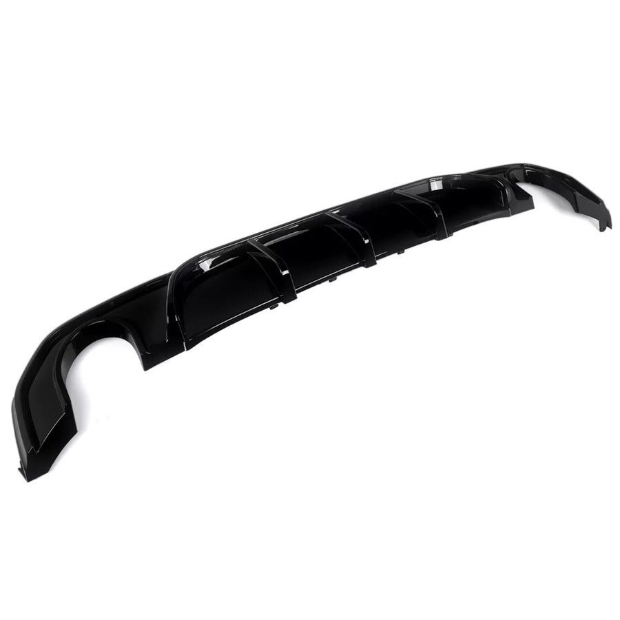 BMW 4 Series G26 4dr Gran Coupe Rear Diffuser 20-24 ABS Gloss Black