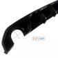 BMW 4 Series G26 4dr Gran Coupe Rear Diffuser 20-24 ABS Gloss Black