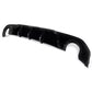 BMW 4 Series G26 4dr Gran Coupe Rear Diffuser 20-24 ABS Gloss Black