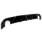 BMW 4 Series G26 Gran Coupe Rear Diffuser 20-24 W/LED ABS Gloss Black