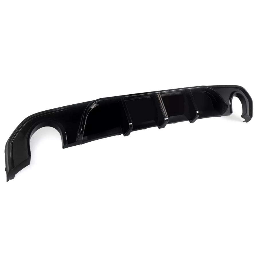 BMW 4 Series G26 Gran Coupe Rear Diffuser 20-24 W/LED ABS Gloss Black