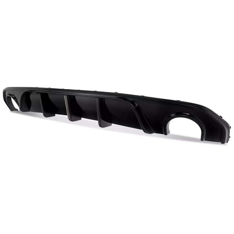 BMW 4 Series G26 Gran Coupe Rear Diffuser 20-24 W/LED ABS Gloss Black