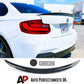 BMW 2 Series F22 Rear Boot Spoiler P Style Wing 13-21 ABS Carbon Fibre