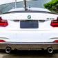 BMW 2 Series F22 Rear Boot Spoiler P Style Wing 13-21 ABS Carbon Fibre