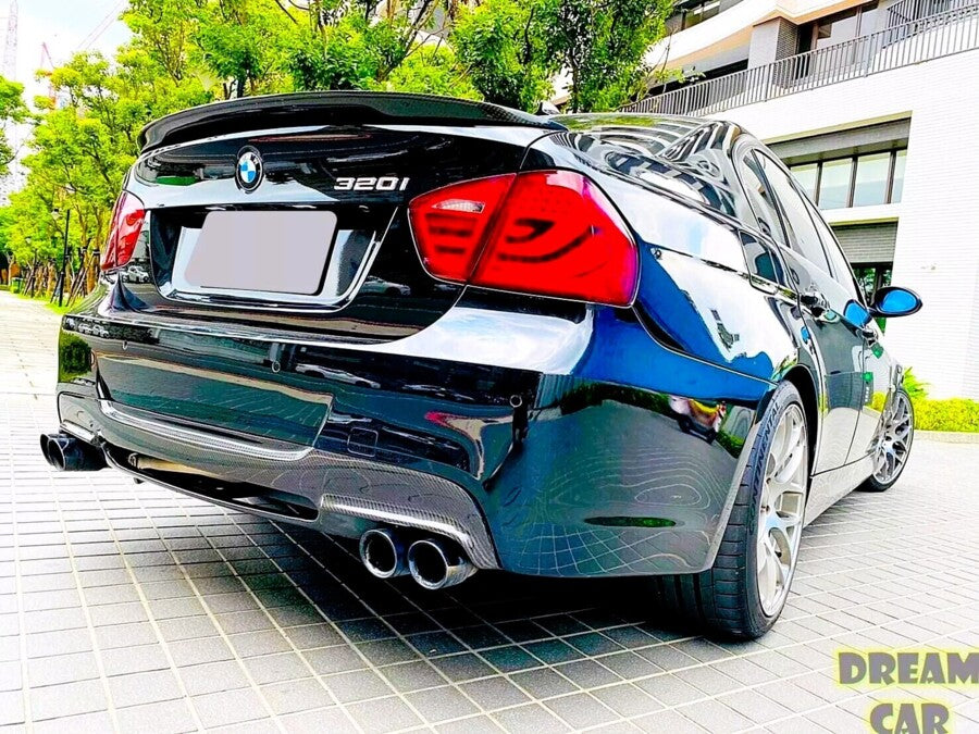 BMW 3 Series M3 E90 Rear Boot Spoiler 2004-2012 ABS Carbon Fibre