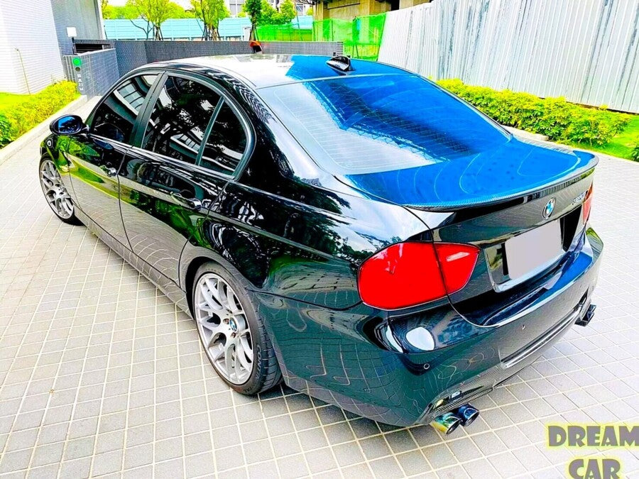 BMW 3 Series M3 E90 Rear Boot Spoiler 2004-2012 ABS Carbon Fibre