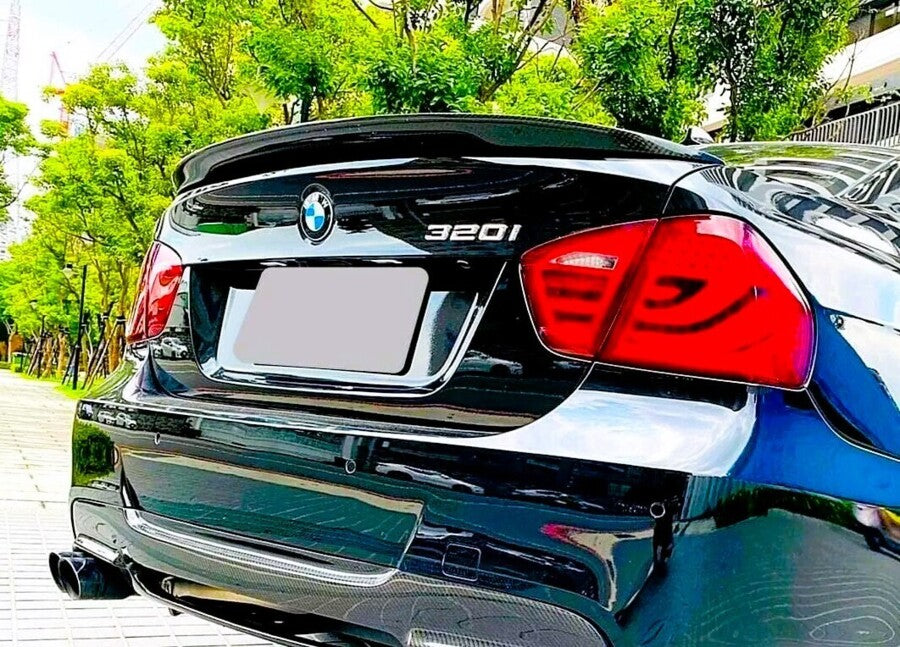 BMW 3 Series M3 E90 Rear Boot Spoiler 2004-2012 ABS Carbon Fibre