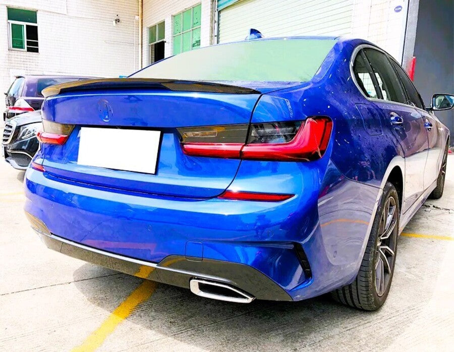 BMW 3 Series G20 Rear Boot Spoiler Wing 18-2024 ABS Carbon Fibre