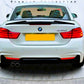 BMW 4 Series Convertible F33 Rear Boot Spoiler ABS Carbon Fibre