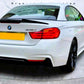 BMW 4 Series Convertible F33 Rear Boot Spoiler ABS Carbon Fibre