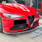 Alfa Romeo Giulia 952 Gloss Black Front Splitter Spoiler Lip 2015-24