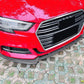 Audi A3 S3 S Line 8V Gloss Black Front Splitter Spoiler Lip 2017-20