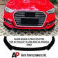 Audi A3 S3 S Line 8V Gloss Black Front Splitter Spoiler Lip 2017-20