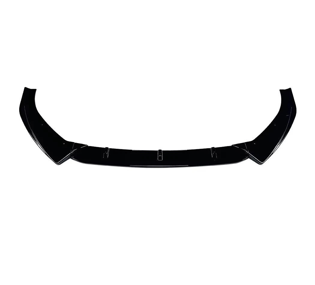 For Audi A3 S3 S Line 8V Gloss Black Front Splitter 2017-20