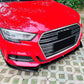 Audi A3 S3 S Line 8V Gloss Black Front Splitter Spoiler Lip 2017-20