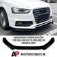 Audi A4 S4 S Line B8.5 Gloss Black Front Splitter Spoiler Lip 13-16