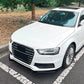 Audi A4 S4 S Line B8.5 Gloss Black Front Splitter Spoiler Lip 13-16