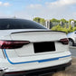 Audi A4 B9 Gloss Black Rear S4 Style Boot Spoiler Lip Aero 2016- 24