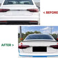 Audi A4 B9 Gloss Black Rear S4 Style Boot Spoiler Lip Aero 2016- 24